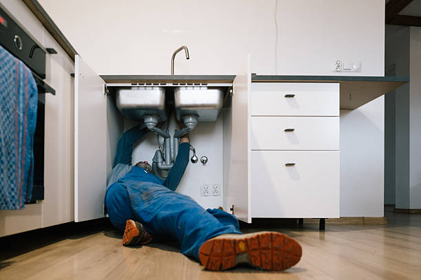 Professional Drain Cleaning technician working in Saint Paul, AR